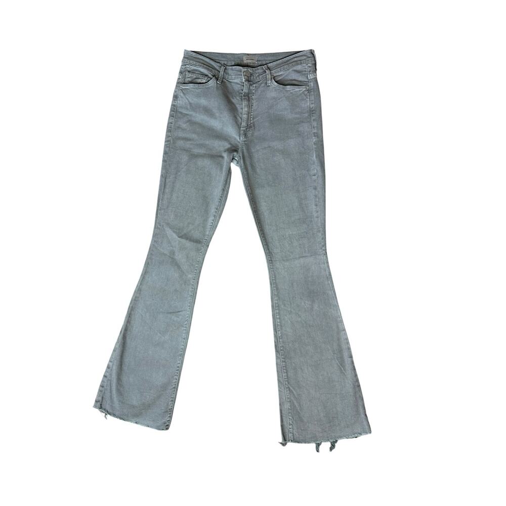 Mother Jeans The Weekender Fray in Lead Grey Size 28 Retail $258 - Picture 2 of 7